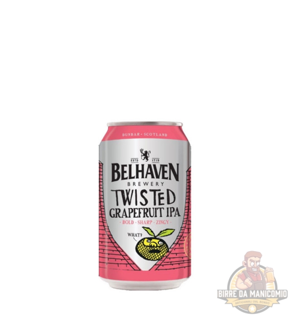 Belhaven TWISTED GRAPEFRUIT IPA - Birre da Manicomio