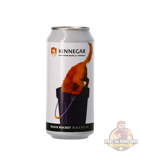 KINNEGAR Black Bucket Rye Ipa - Birre da Manicomio